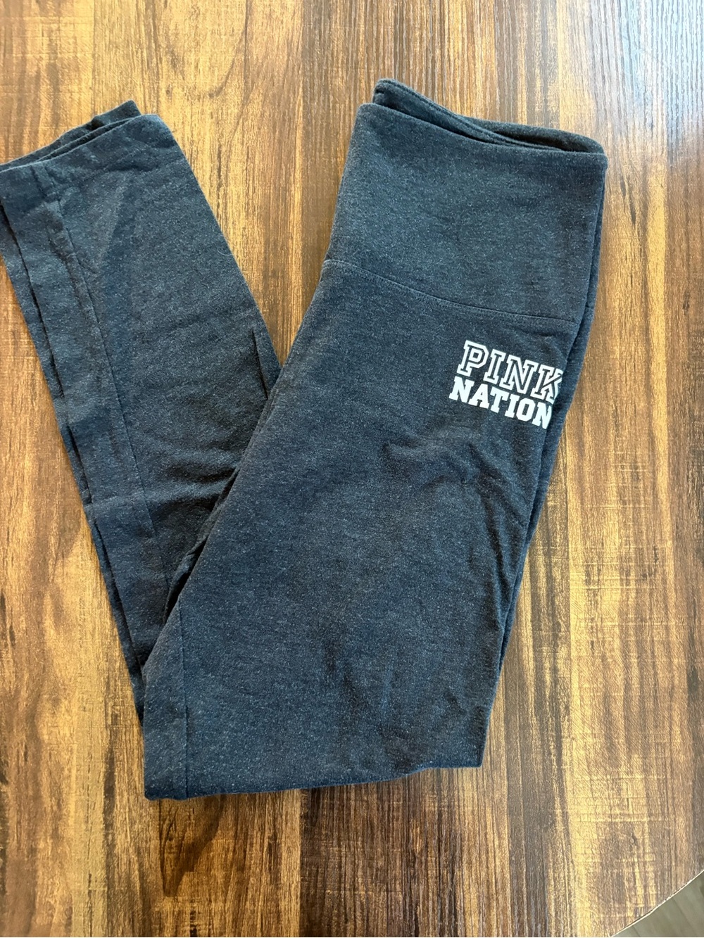 PINK Victoria's Secret Black PINK NATION Leggings